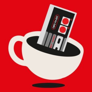 Café på bit logotyp